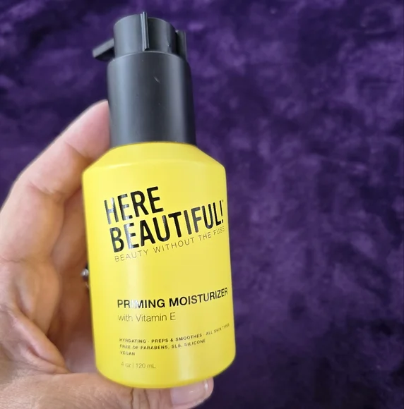 Here Beautiful! Priming Moisturizer & Exfoliating Facial Polish | Set of 2 - Picture 2 of 6